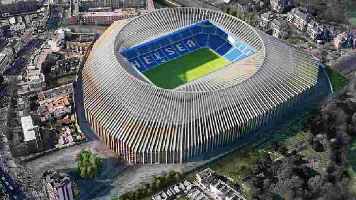 "Челсі" не гратиме на "Стемфорд Брідж" 4 роки через реконструкцію стадіону, яка триватиме до 2023 року