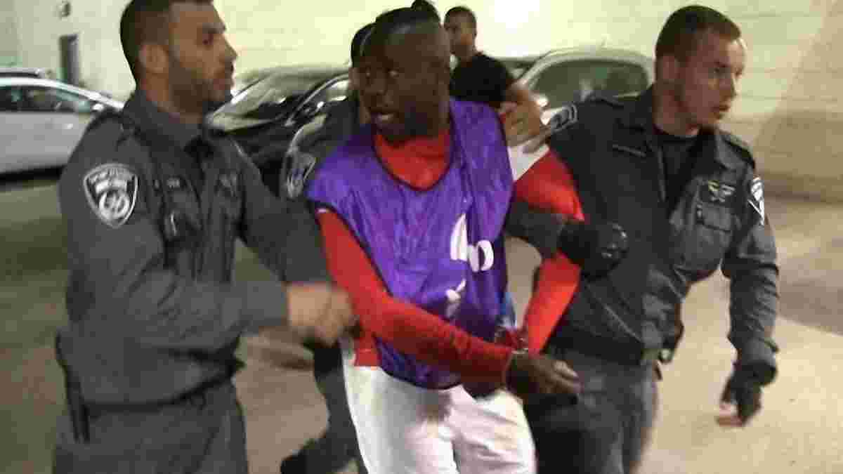 На Тамуза поліція надягнула наручники відразу після матчу через напад на правоохоронця