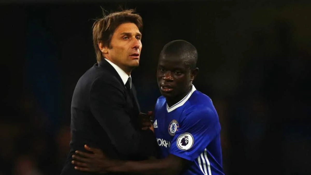 Антоніо Конте і Н'Голо Канте / Getty Images