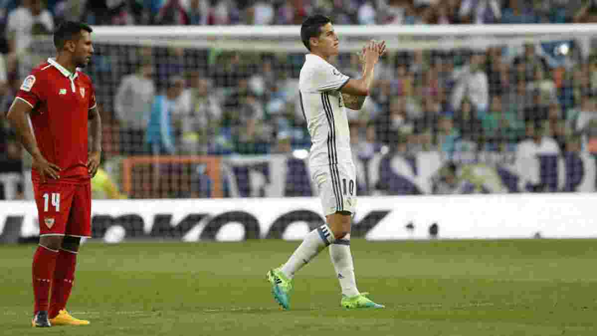 Marca: Хамес Родрігес попрощався з Реалом у матчі проти Севільї