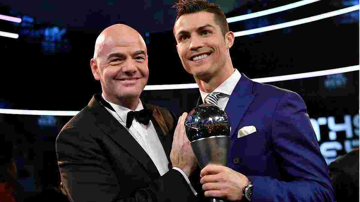 Marca: ФІФА планує вручати премію "The Best" за підсумками сезону і переносить нагородження на жовтень