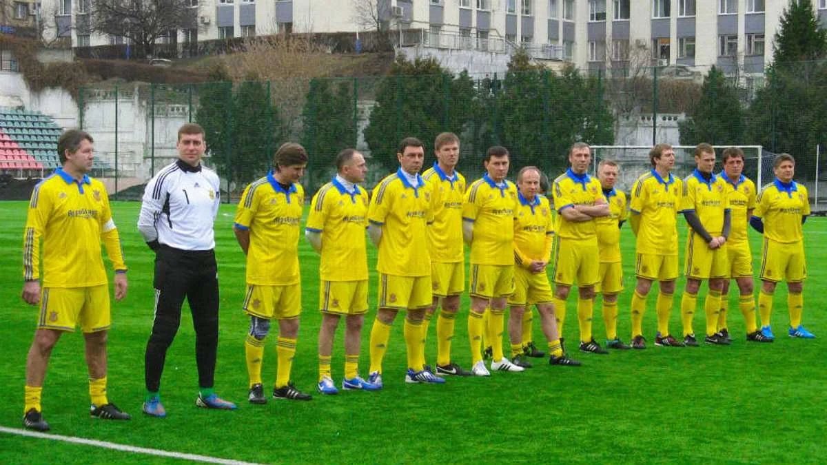 Сборная Украины среди ветеранов