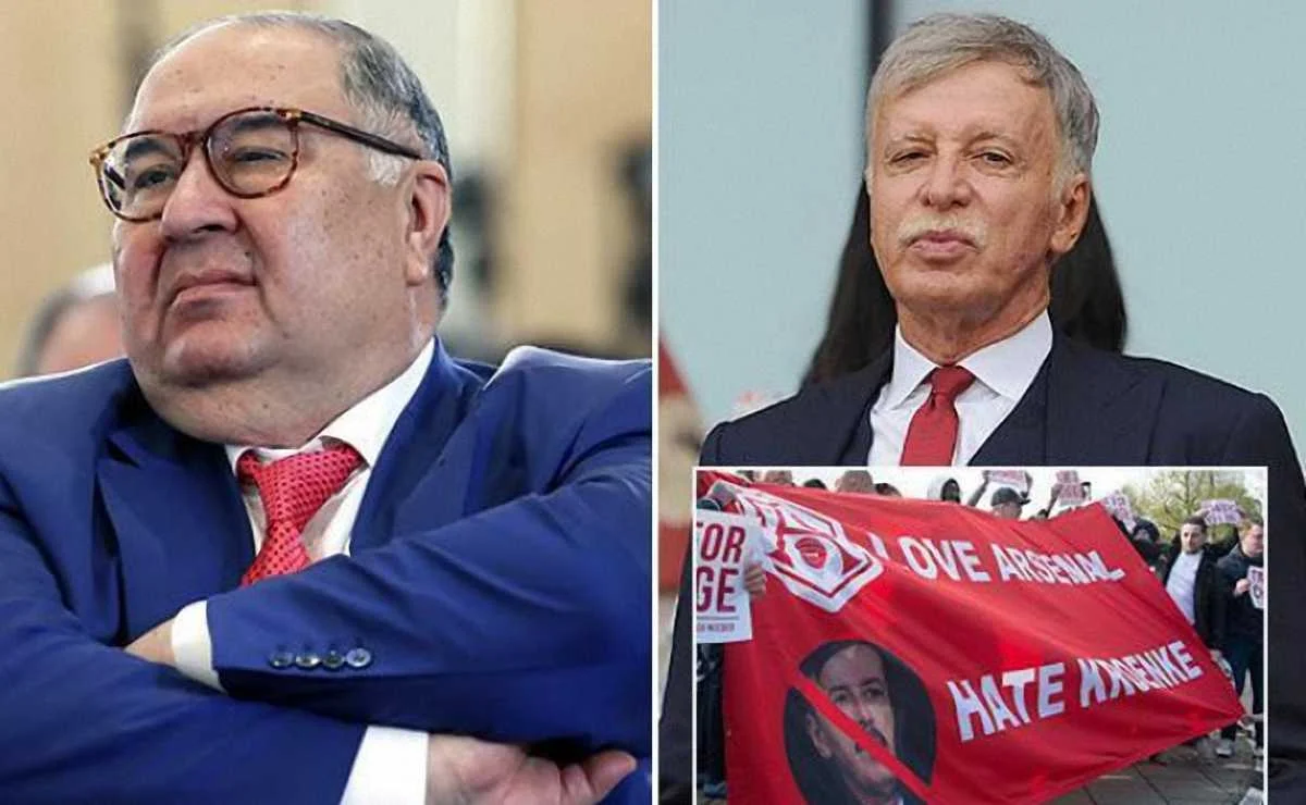 Алишер Усманов и Стэн Кронке