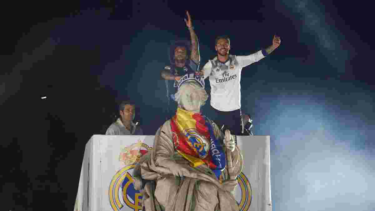 Игроки Реала: Пике, сволочь, поздравь чемпионов!