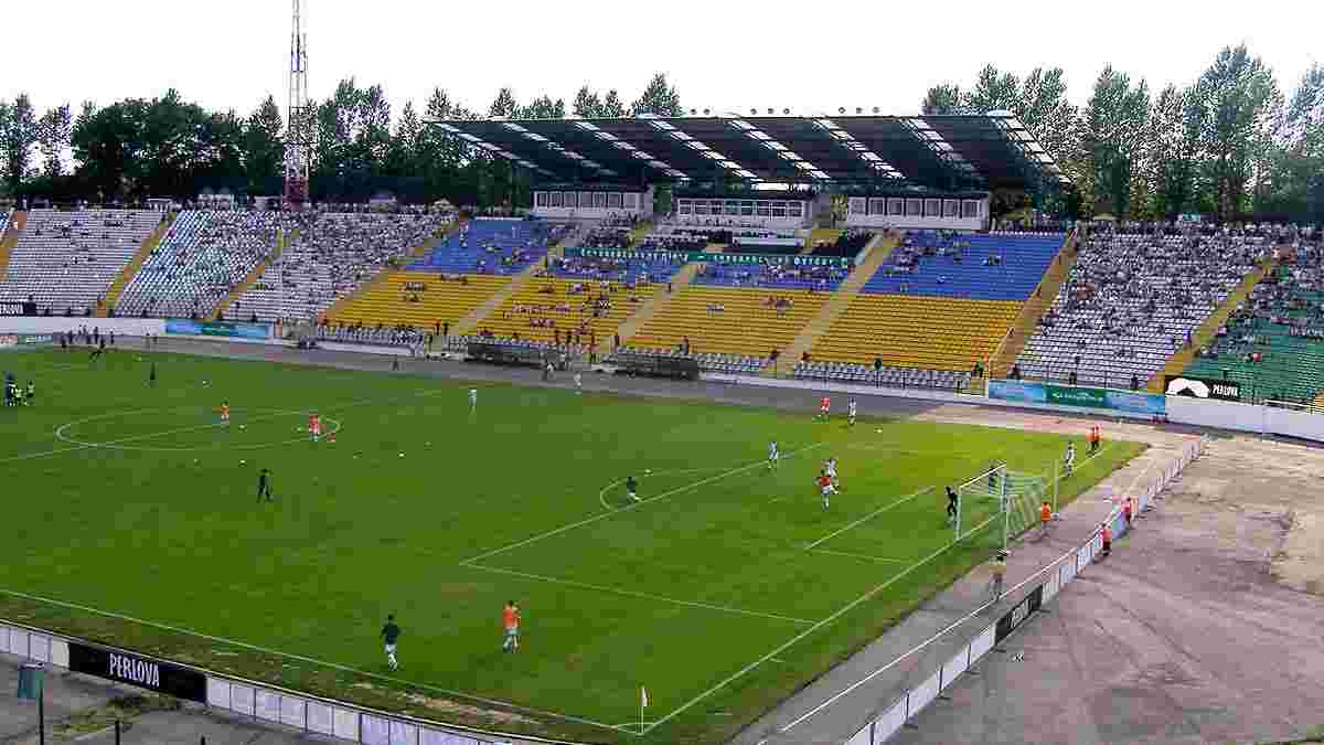 Матч Волинь – Карпати відбудеться на стадіоні "Україна"