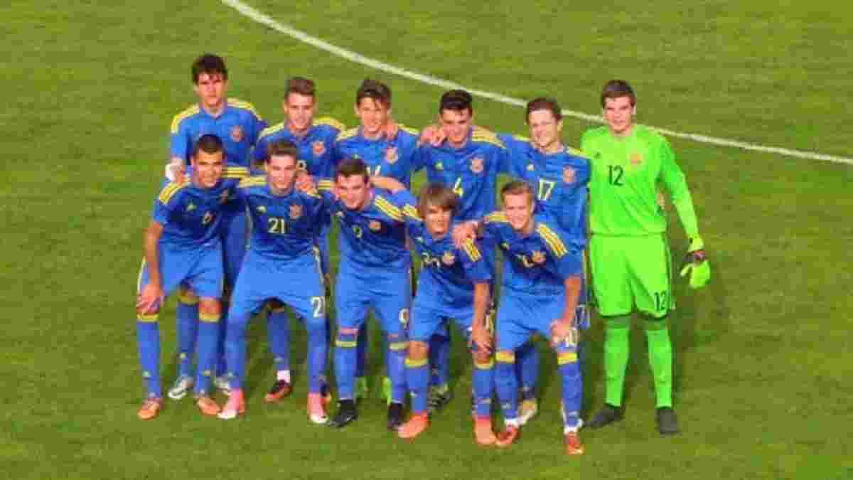 Збірна України U-16 розгромила однолітків з Чорногорії