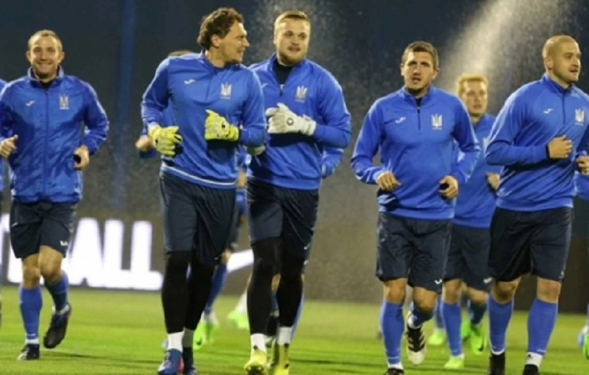 Тренировка сборной Украины / ФФУ