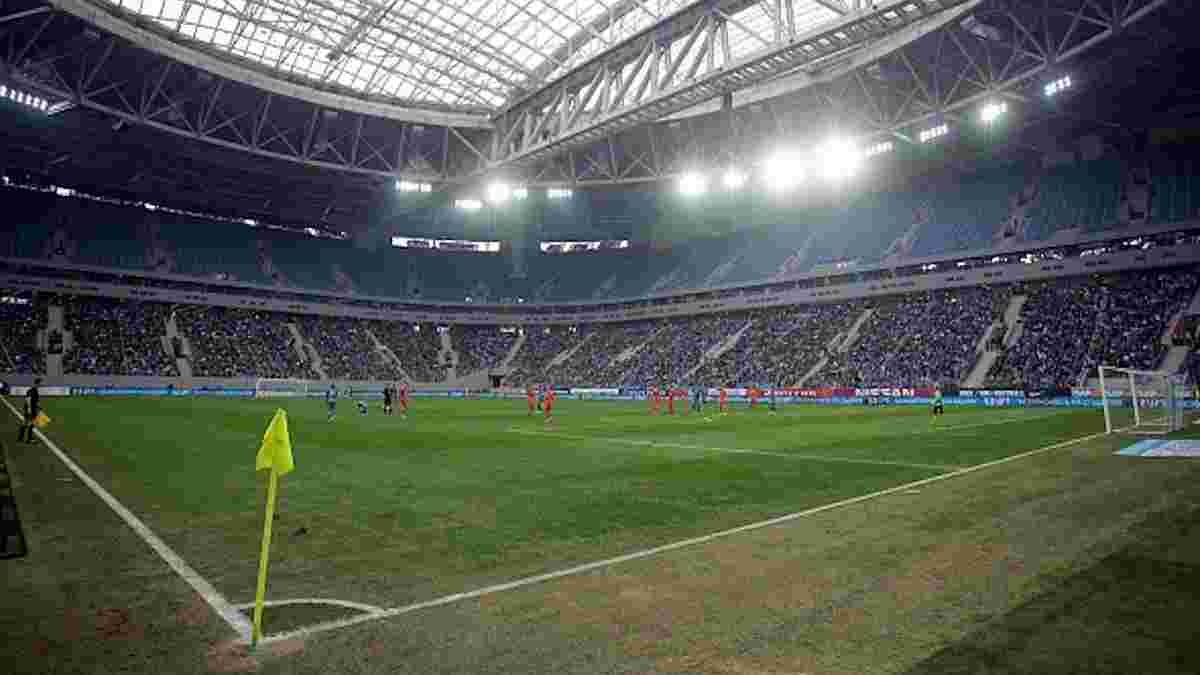 На "Зенит Арене" полностью сняли газон за месяц до матча Кубка Конфедераций