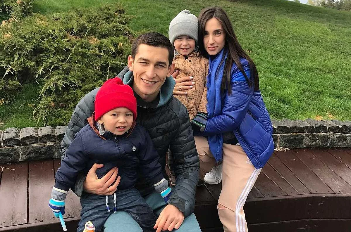 Тарас Степаненко зі сім'єю