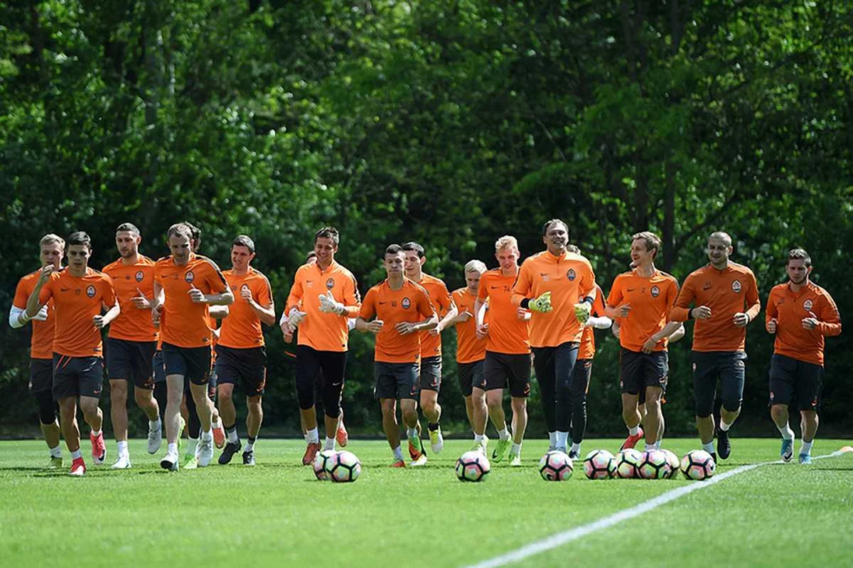 Шахтар на тренуванні / ФК Шахтар