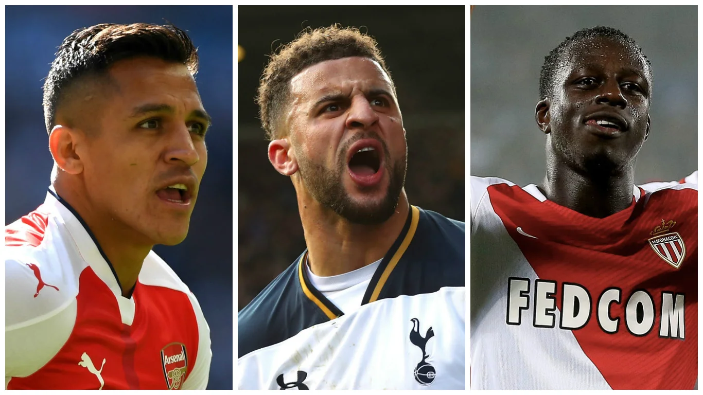 Алексіс Санчес, Кайл Вокер, Бенджамін Менді