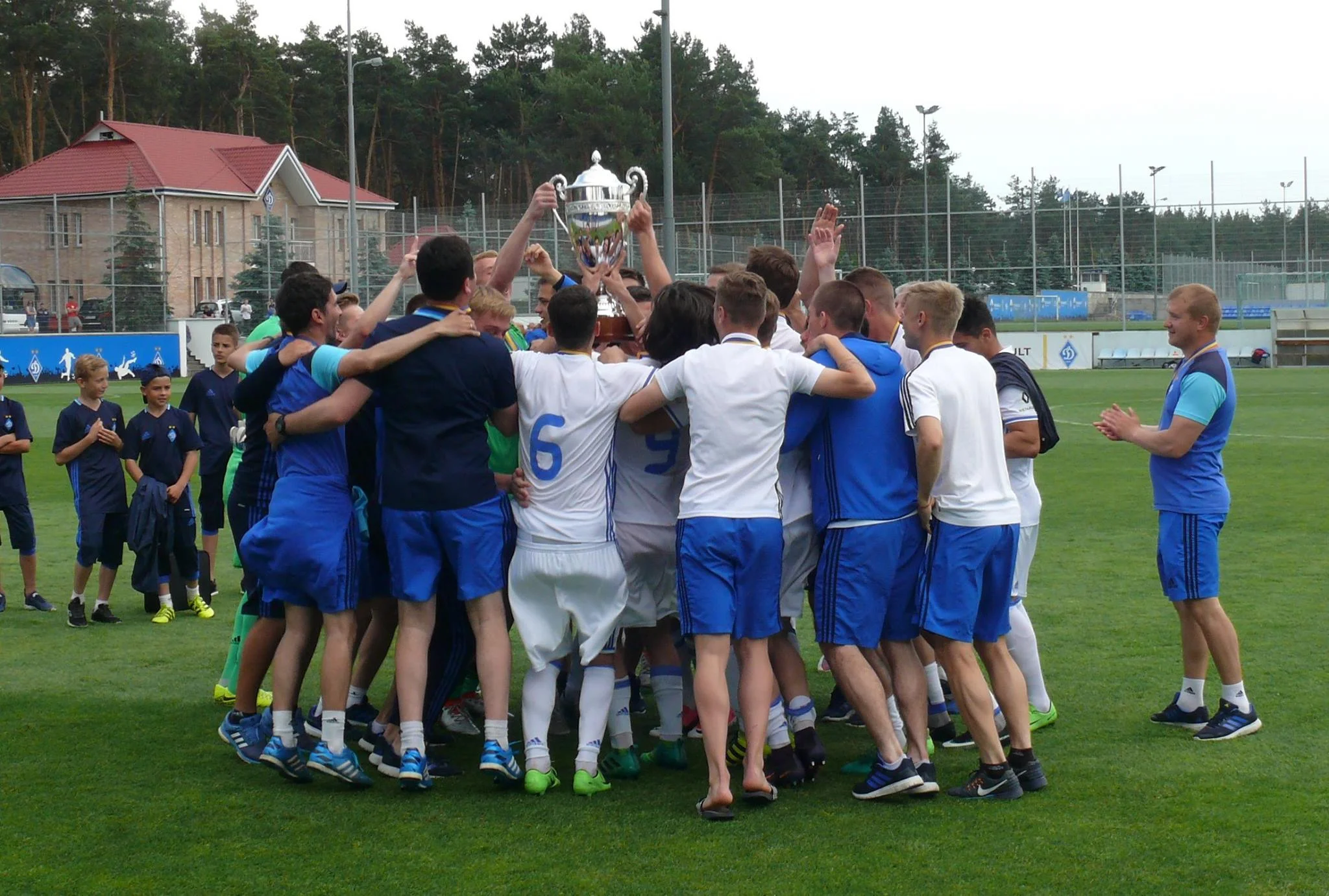 Динамівці святкують / Фото УПЛ