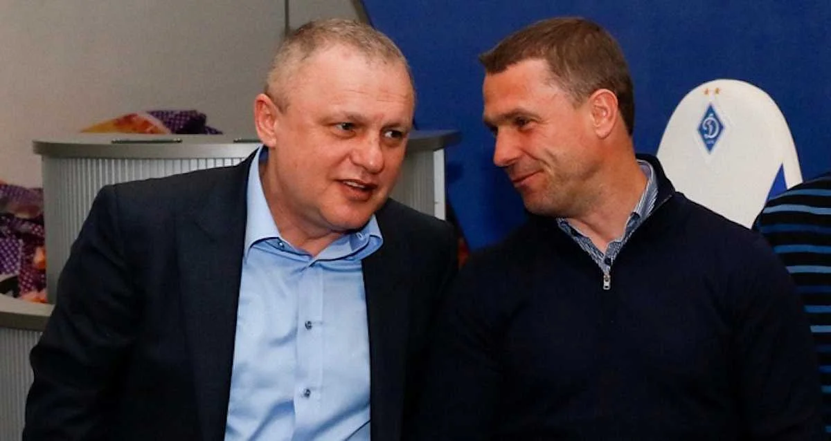 Ігор Суркіс та Сергій Ребров / Соцмережі