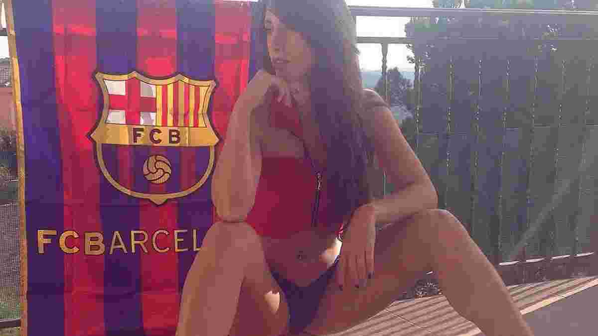 "Міс Фейсбук" підірвала мережу гарячими фото з нагоди перемоги Барселони в Кубку Іспанії