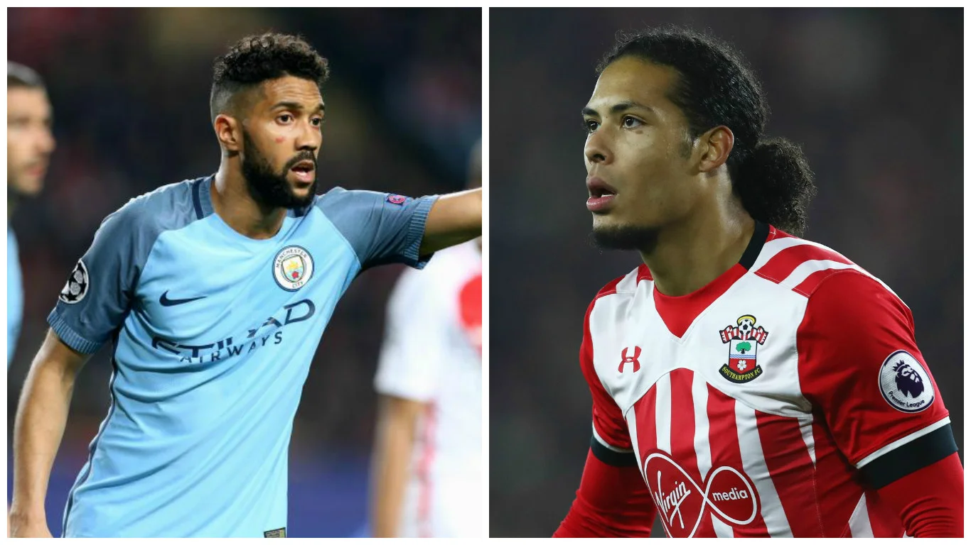 Гаэль Клиши и Верджил ван Дейк