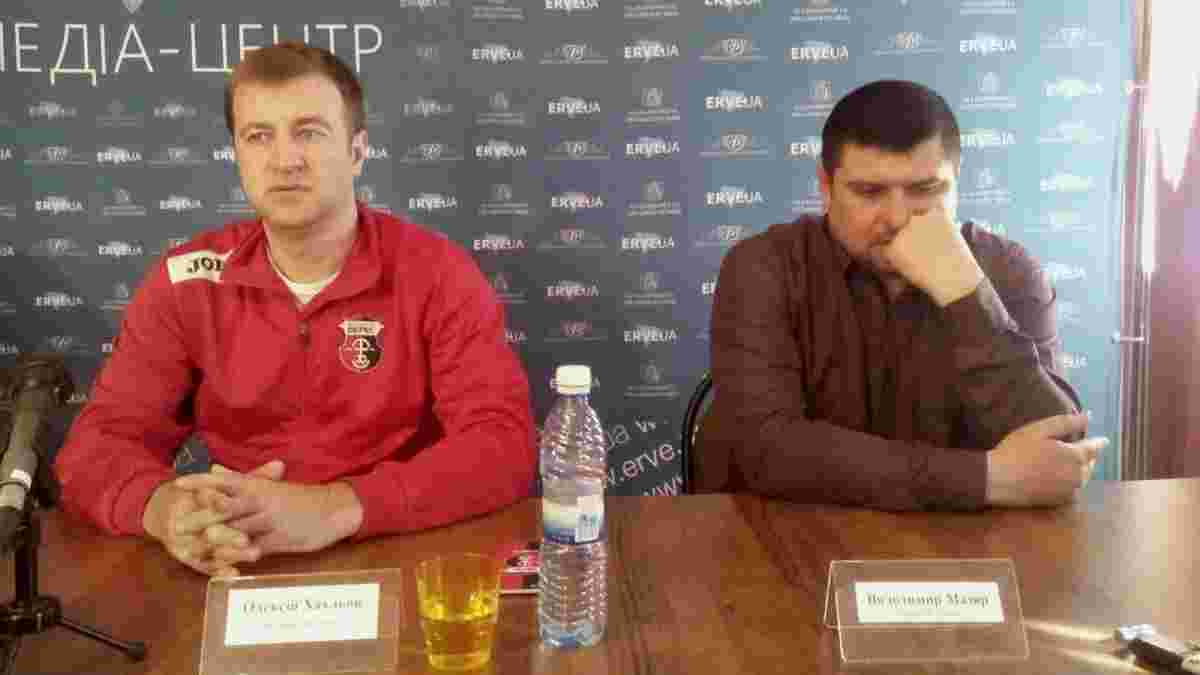 Президент Вереса Хахльов: Ще не визначились з тренерським штабом