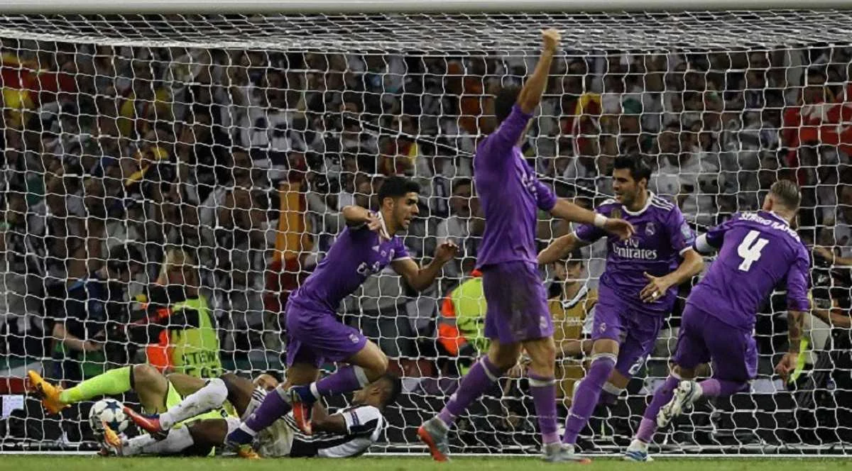 4-ий гол Реала у ворота Ювентуса / getty images