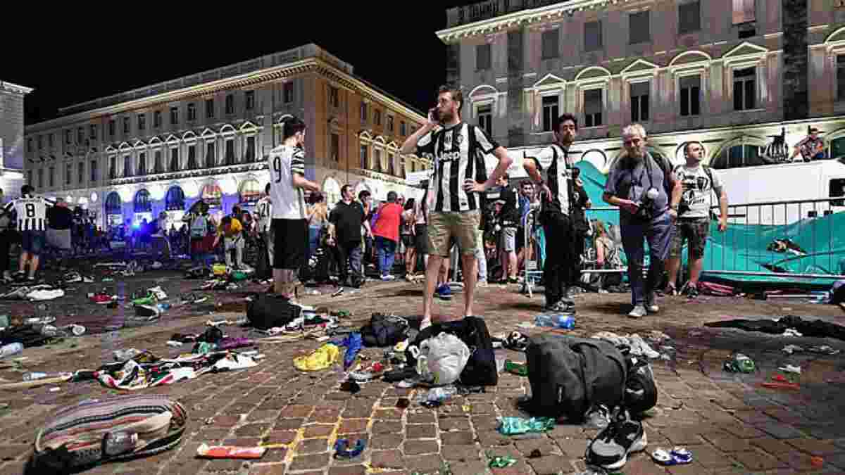 Число пострадавших в фан-зоне в Турине выросло до 1000 человек