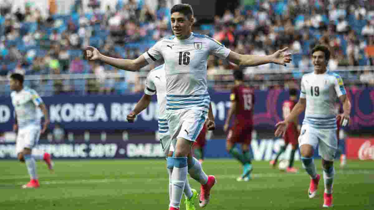 Уругвай U-20 здолав Португалію U-20 у драматичній серії пенальті і вийшов у 1/2 фіналу ЧС-2017