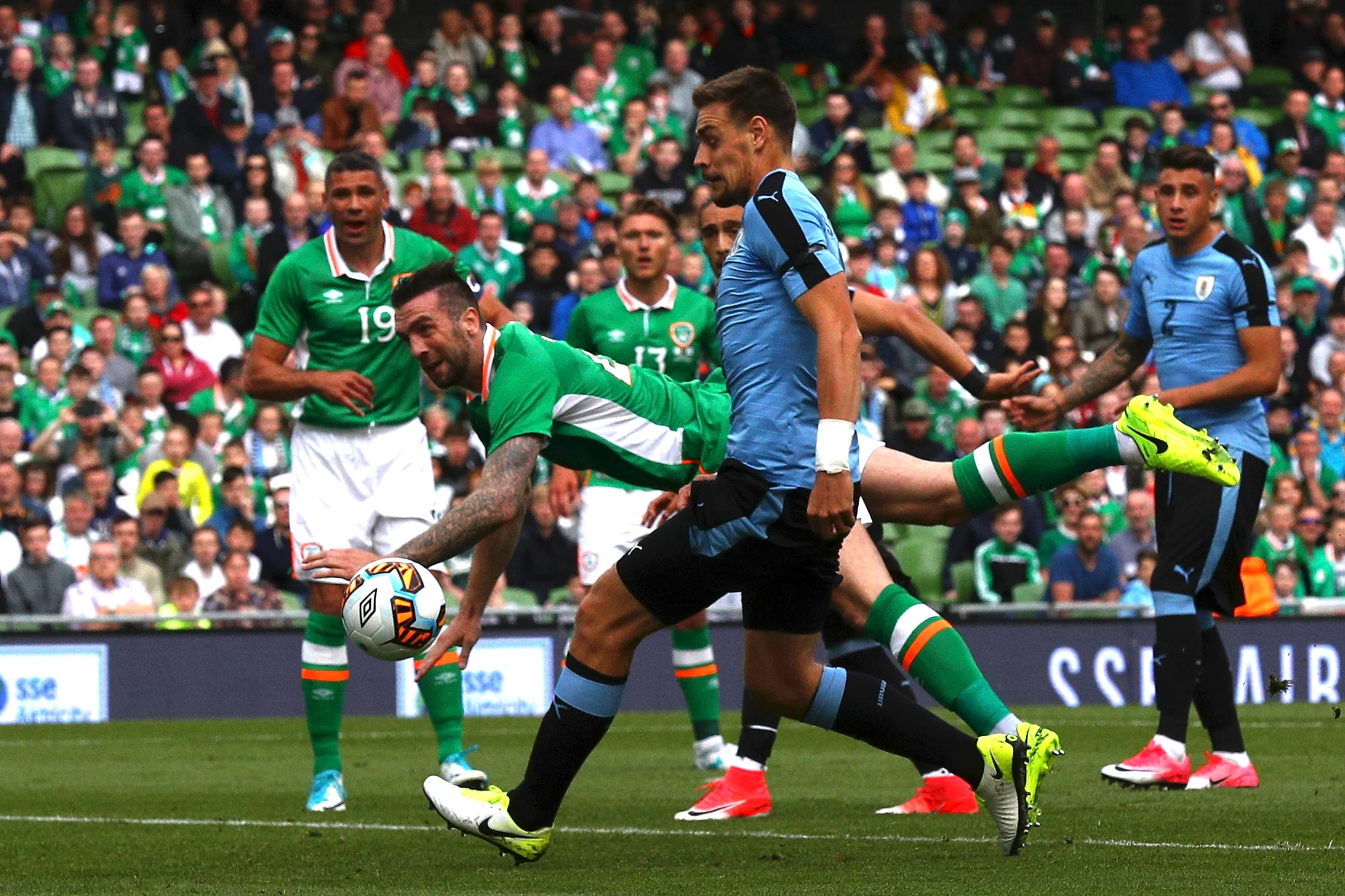 Ирландия победила Уругвай / Getty Images