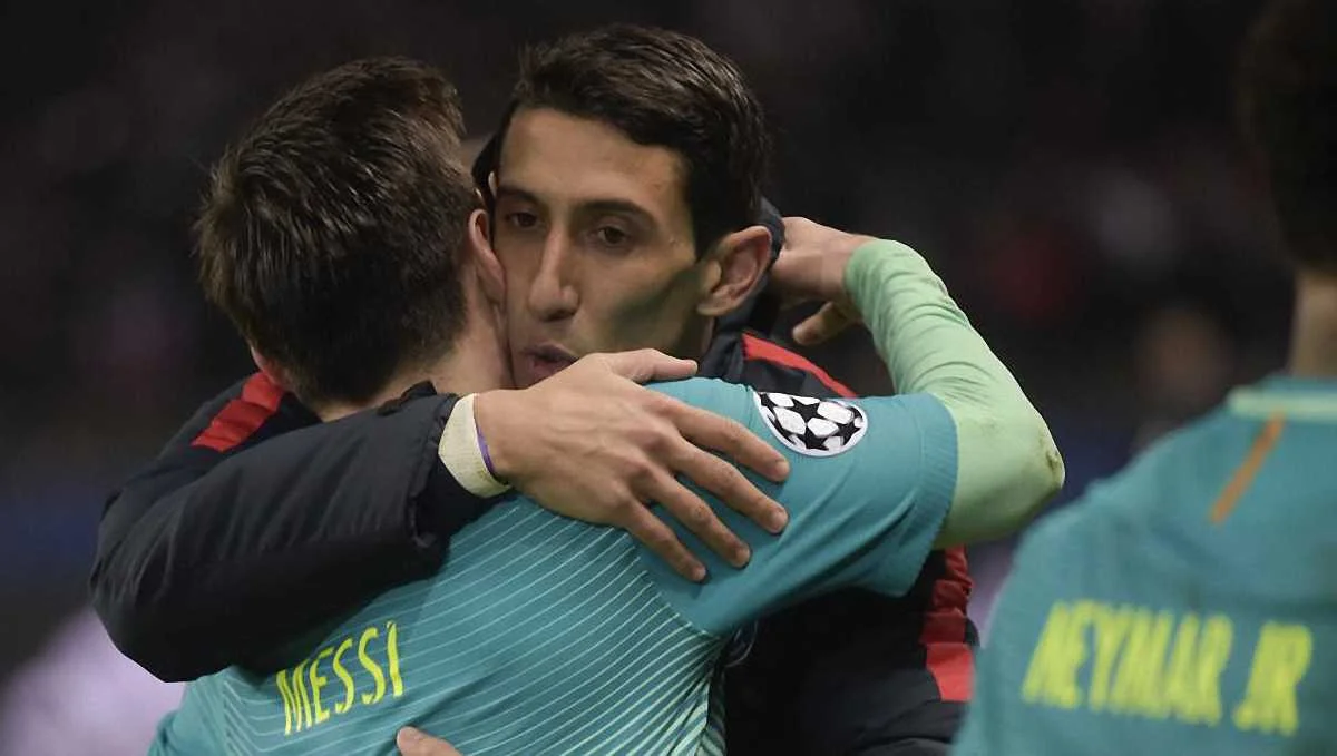 Лео Мессі та Анхель Ді Марія / getty images