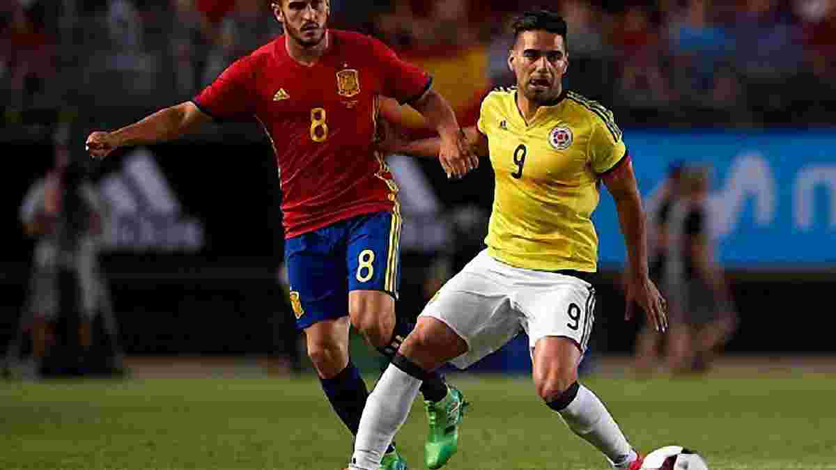 Колумбия не проиграла Испании благодаря рекордному голу Фалькао