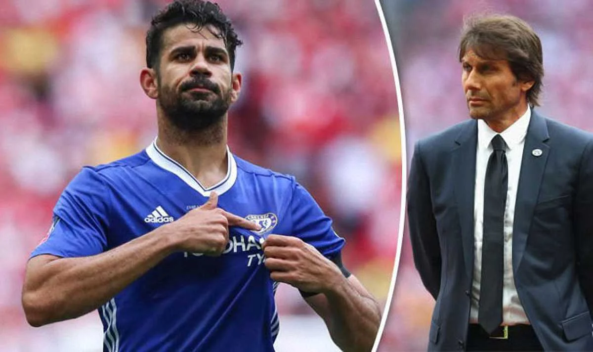 Дієго Коста та Антоніо Конте