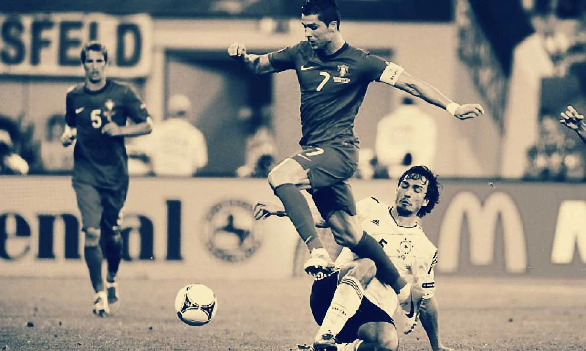 Кріштіану Роналду не пробився крізь німецький мур / Getty images