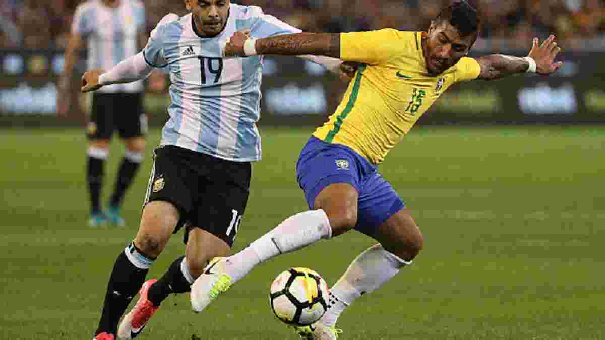 Аргентина мінімально перемогла Бразилію в класному матчі