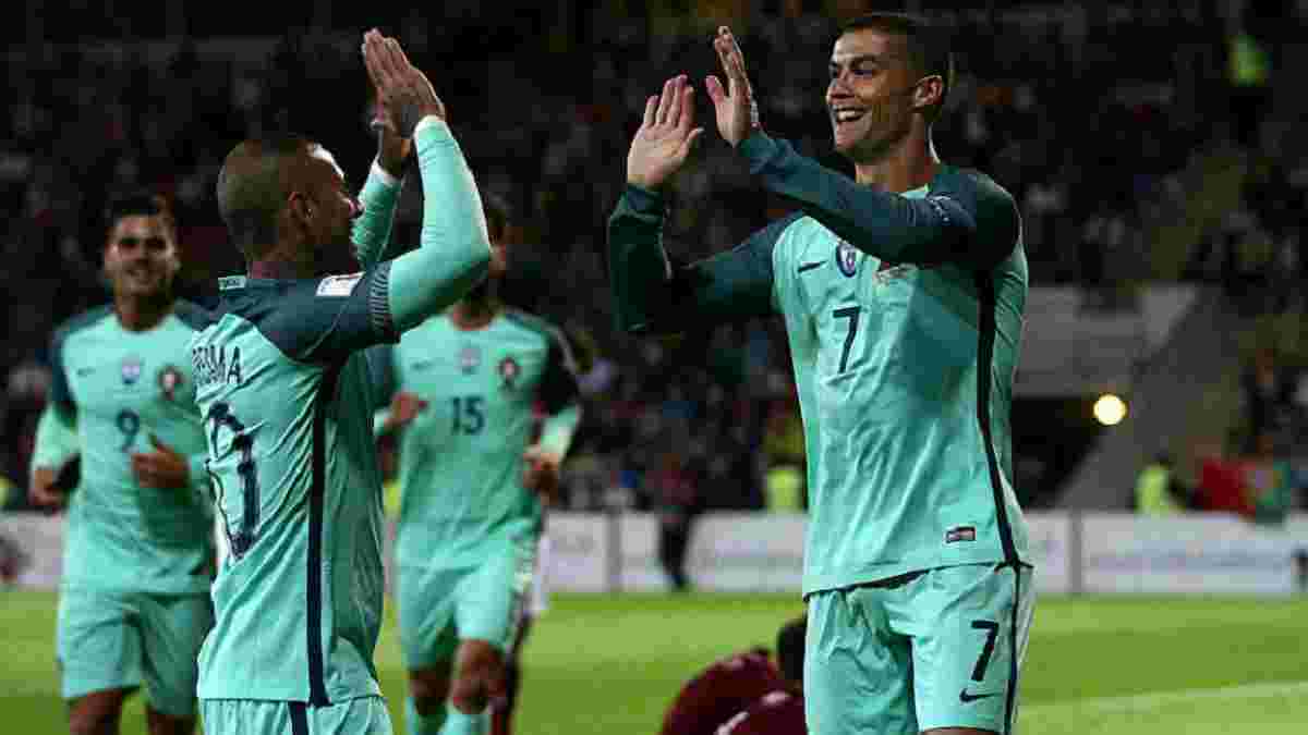 Латвия – Португалия – 0:3. Видео голов и обзор матча