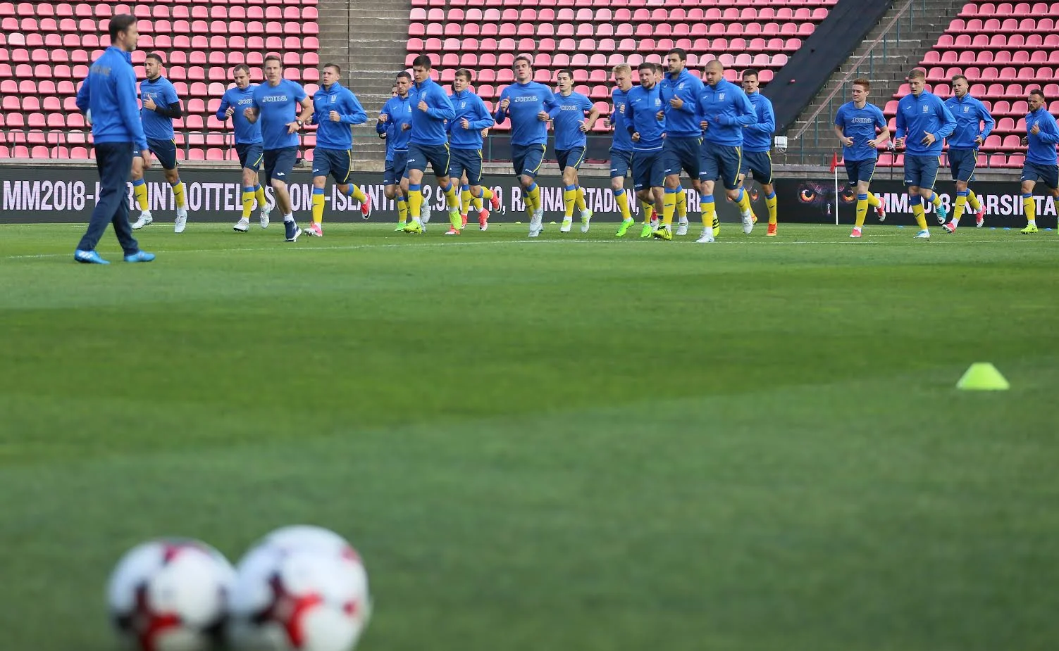 Тренування збірної України у Фінляндії