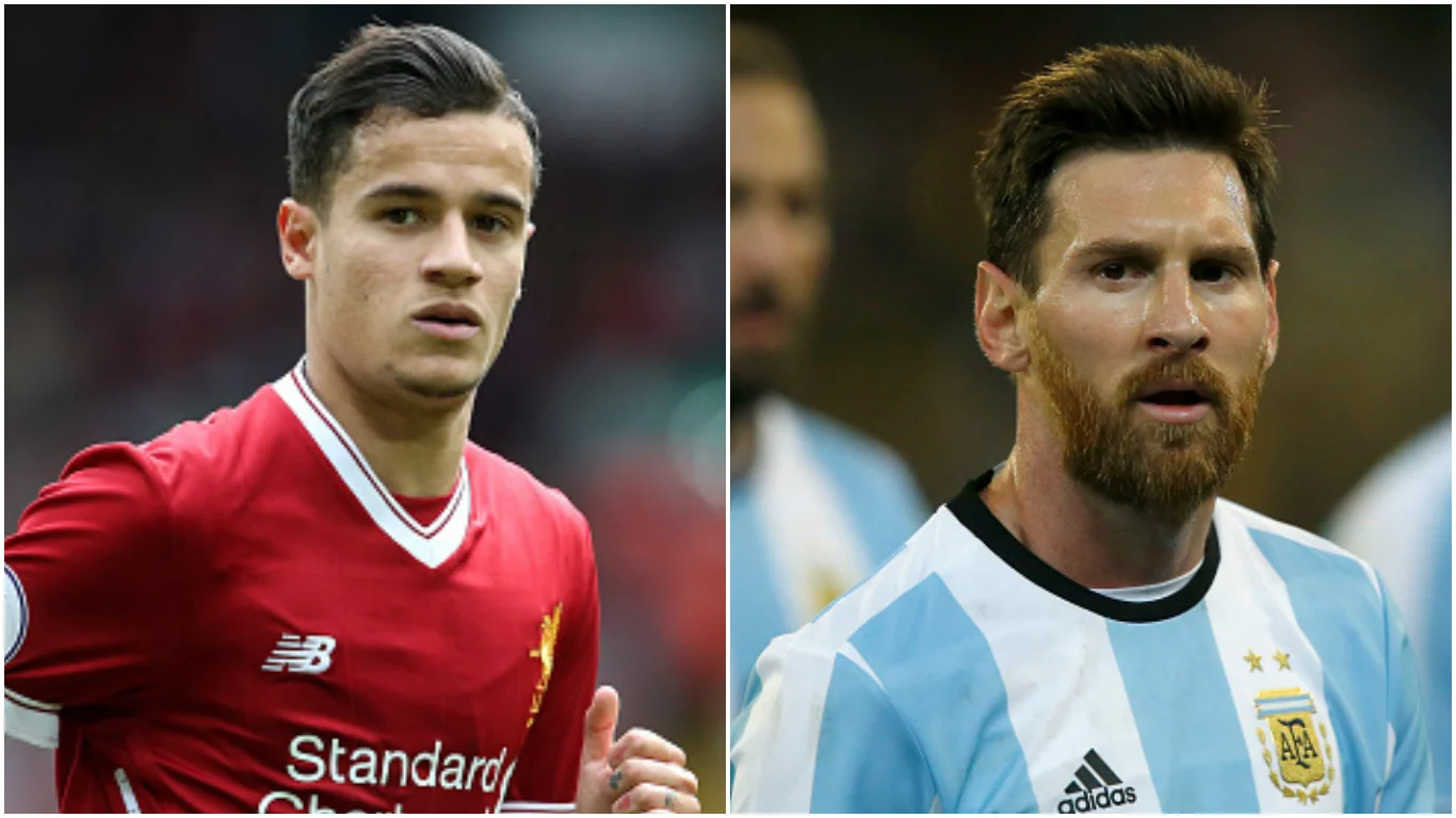 Філіппе Коутінью і Ліонель Мессі / Getty Images