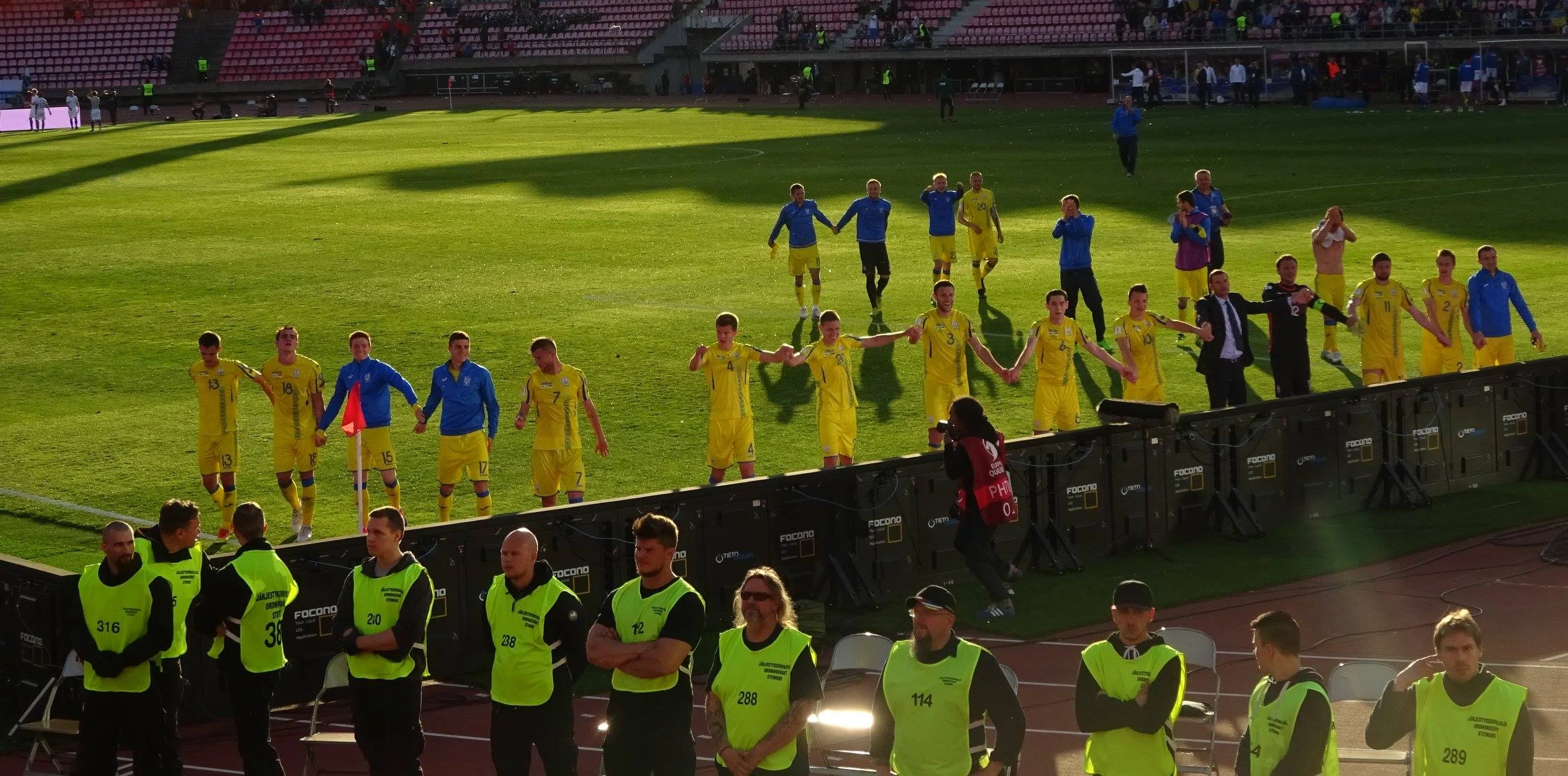 Найкращими в Тампере були українські вболівальники