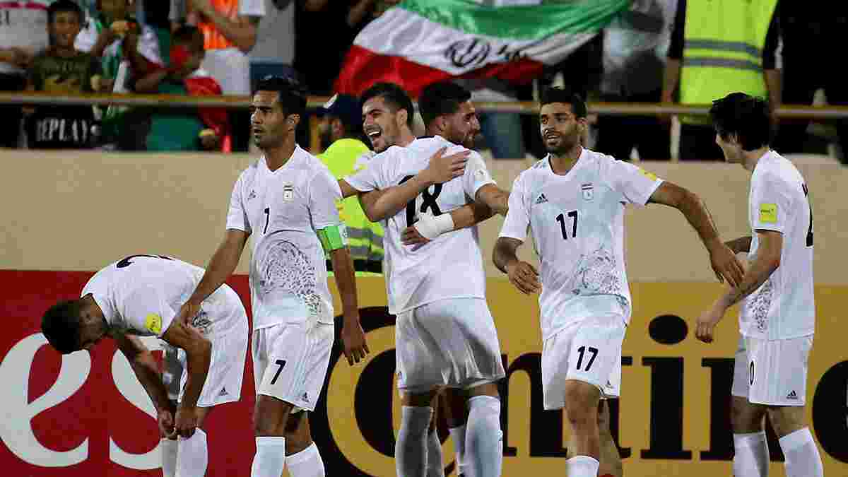 Збірна Ірану стала 3-ю командою, яка гарантувала собі місце на ЧС-2018