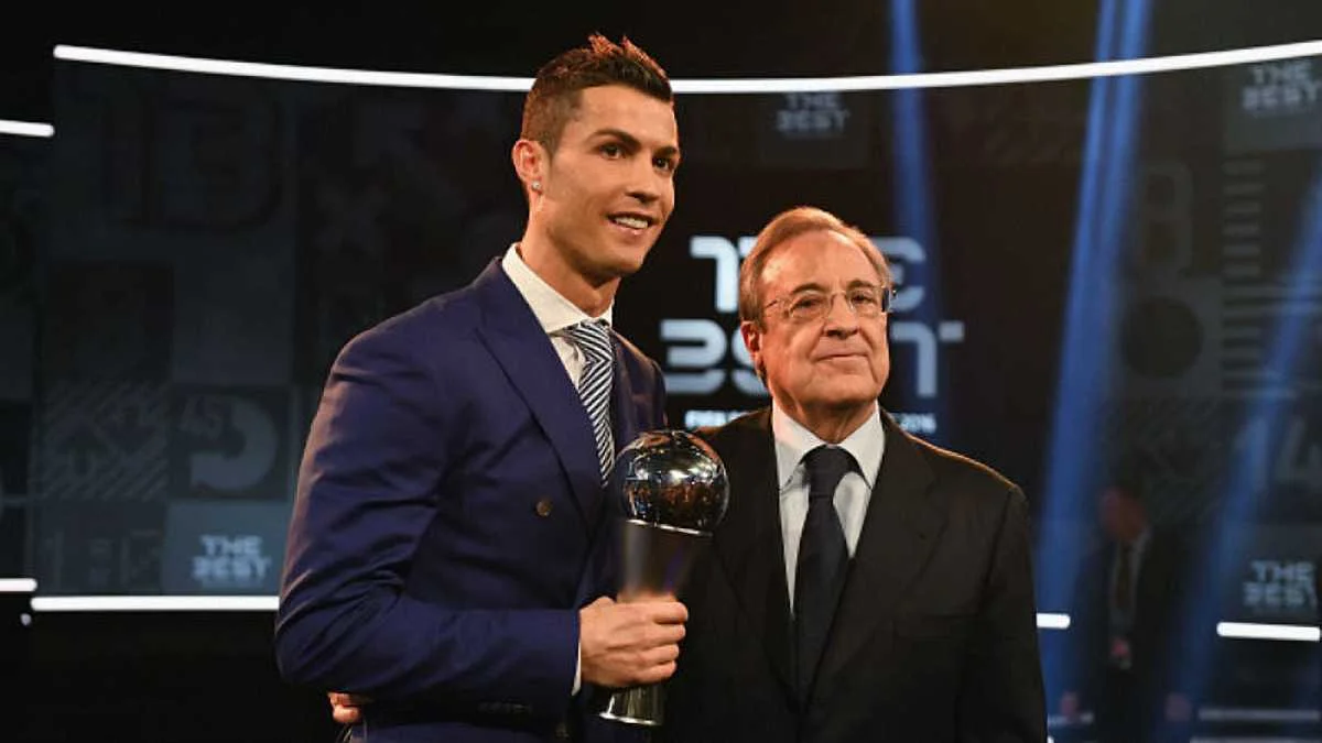 Кріштіану Роналду та Флорентіно Перес / Getty Images