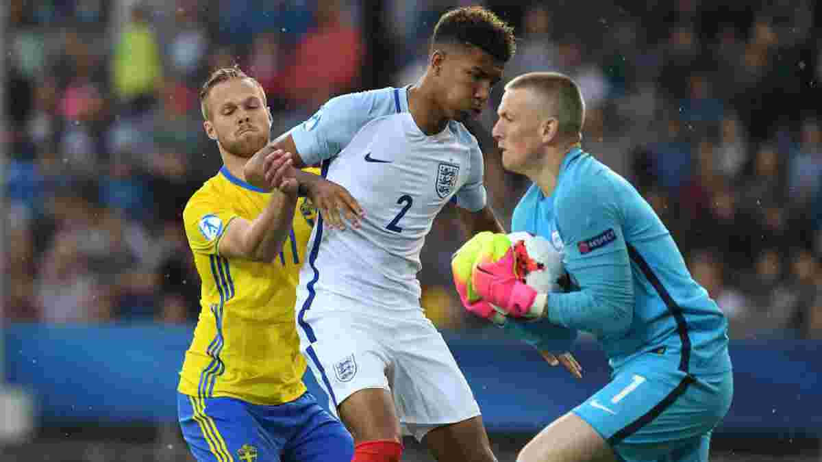 Англия U-21 расписала мировую со Швецией U-21 на Евро-2017