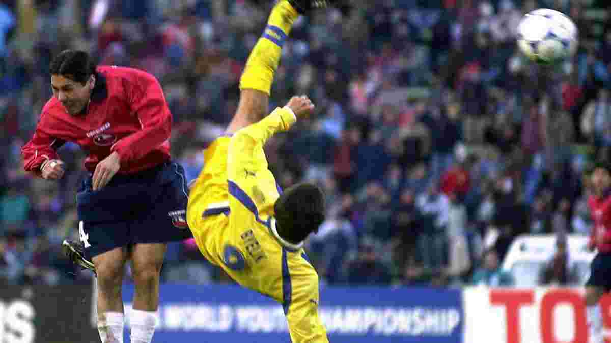 16 лет назад Белик забил чудо-гол ножницами в ворота сборной Чили U-20 на чемпионате  мира - Футбол 24