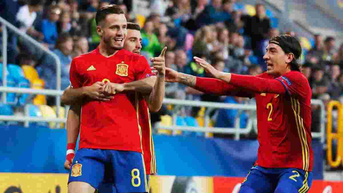 Сауль забив чудовий гол ударом через себе за збірну Іспанії U-21