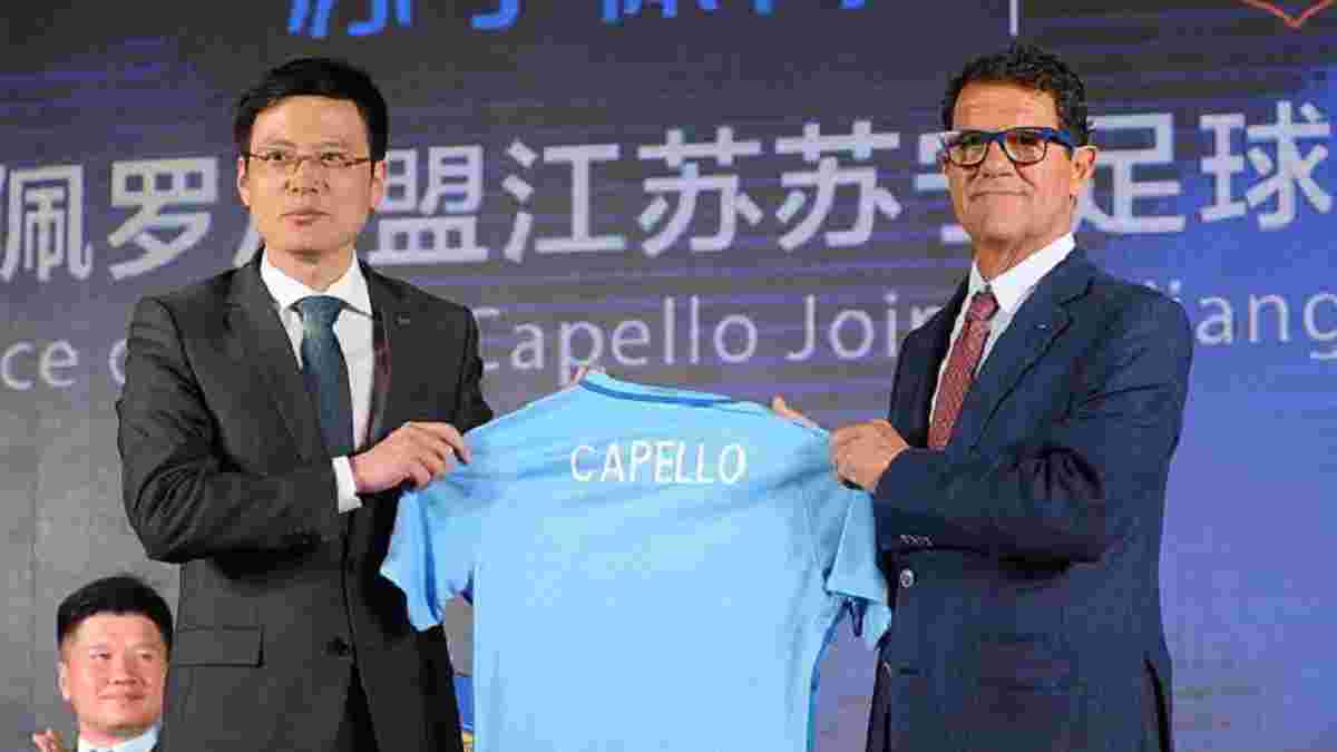 Капелло потерпел поражение в дебютном матче в качестве наставника Цзянсу Сунин