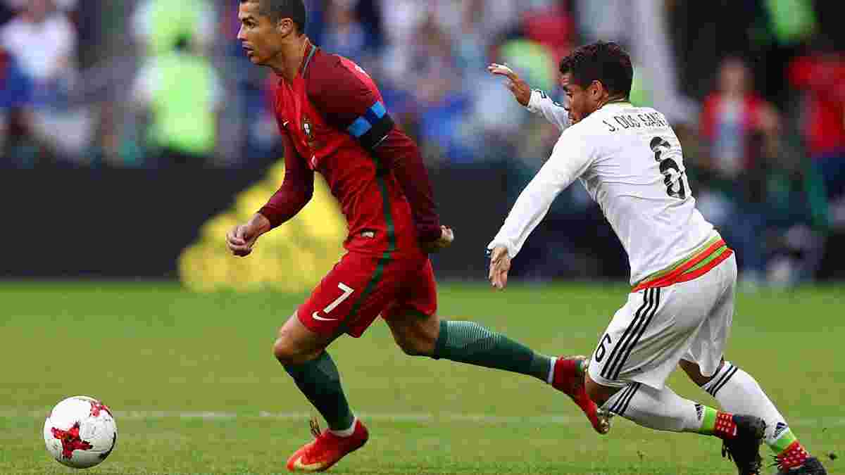 Португалия упустила победу над Мексикой на Кубке Конфедераций-2017