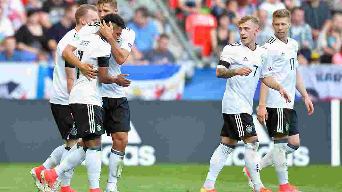 Німеччина U-21 впевнено обіграла Чехію U-21 на Євро-2017