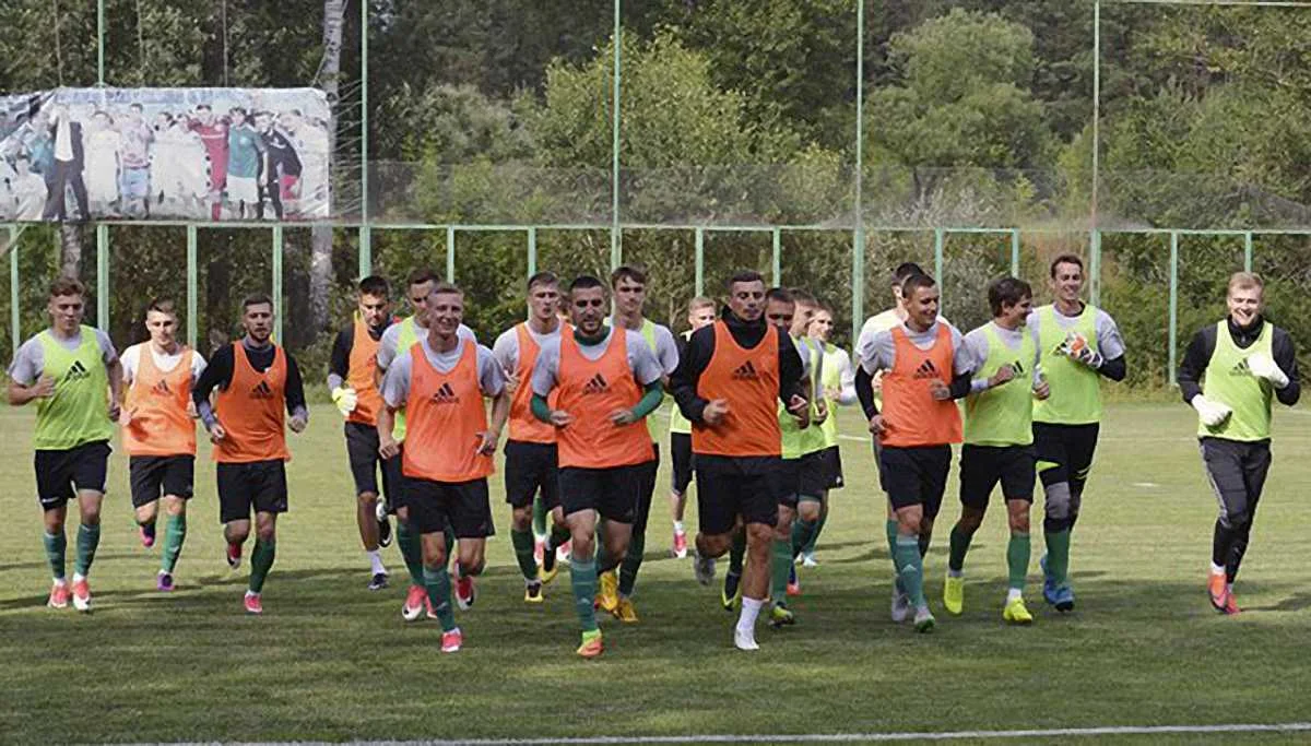 Тренування гравців Ворскли / ФК Ворскла