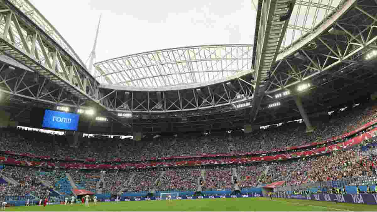 Новий найдорожчий стадіон Росії "Крестовський" – у шокуючому стані