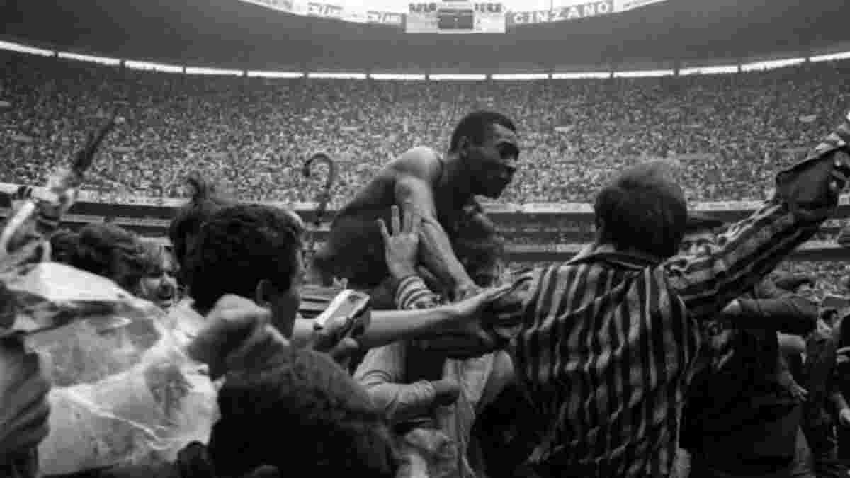 Рівно 47 років тому Бразилія з Пеле розгромила Італію у фіналі ЧС-1970