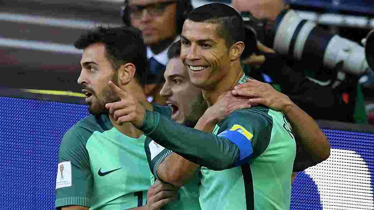Португалия победила Россию благодаря голу Роналду