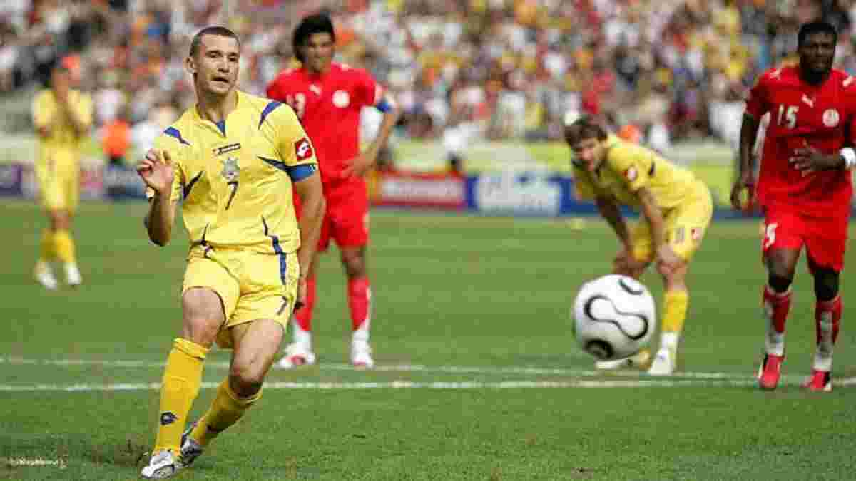 Україна – Туніс: рівно 11 років тому гол Шевченка вивів "синьо-жовтих" в 1/8 фіналу ЧС-2006