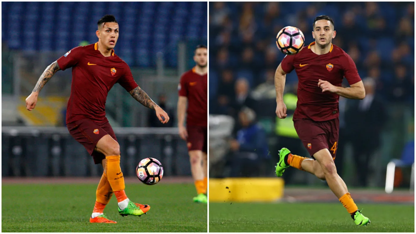 Леандро Паредес и Костас Манолас