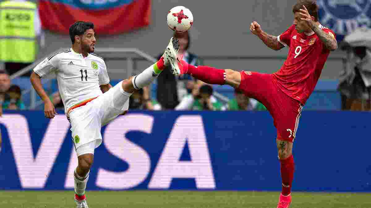 Мексика – Росія – 2:1 – Відео голів та огляд матчу