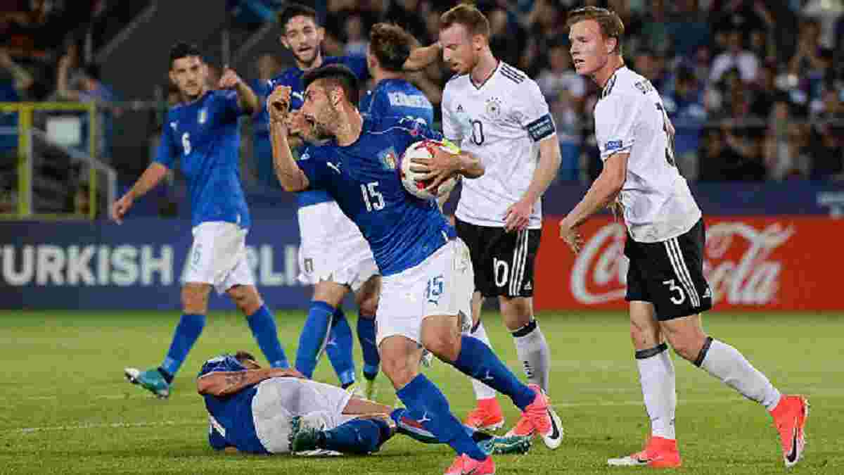 Євро-2017 U-21: Італія перемогла Німеччину, обидві команди гарантували собі місця у півфіналі