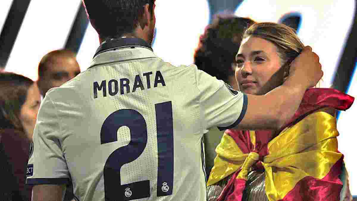 Трансфер Мораты в МЮ задерживается из-за Роналду, жена Альваро уже намекает на переезд в Манчестер
